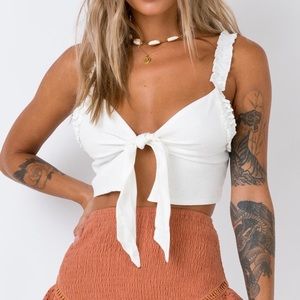Princes Polly tie front top